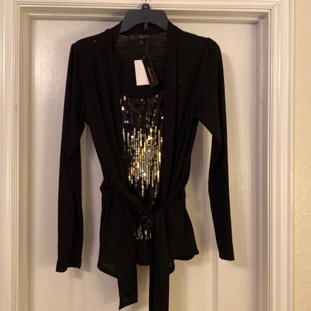 NWT HeartSoul sparkle sweater size XL - Picture 1 of 3